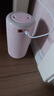Hulker 【10W+销量加湿器】加湿器 卧室迷你家用办公室桌面车载低噪上加水小型usb空气加湿器 【粉色插电款】双喷加湿/800ml大容量/不带电池 实拍图