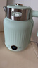 美的（Midea）艺术家电热水壶烧水壶自动断电恒温冲奶1.7L无缝316L母婴级不锈钢7档温控吨吨壶MK-SH53-Q 实拍图