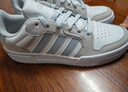 adidas ENTRAP美式校园风运动少年感复古篮球风板鞋男女阿迪达斯 白色/黑色   38 实拍图