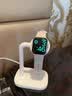 绿联手表充电支架iwatch充电器支架通用苹果全系列apple watch3/4/5/6/7/8/S9/S10/S11桌面无线充底座 实拍图