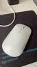 联想（Lenovo）无线蓝牙鼠标轻音鼠标 Air Handle轻音双模鼠标 便携办公鼠标 适用台式机一体机笔记本平板 白 实拍图