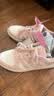 adidas COURTBEAT场下休闲篮球风板鞋男女阿迪达斯官方轻运动   白色/沙棕粉   36.5 实拍图