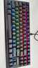 CHERRY樱桃MX1.1黑曜极光 机械键盘87键 游戏键盘 有线键盘 悬浮式无钢结构 RGB灯效 黑色红轴 实拍图