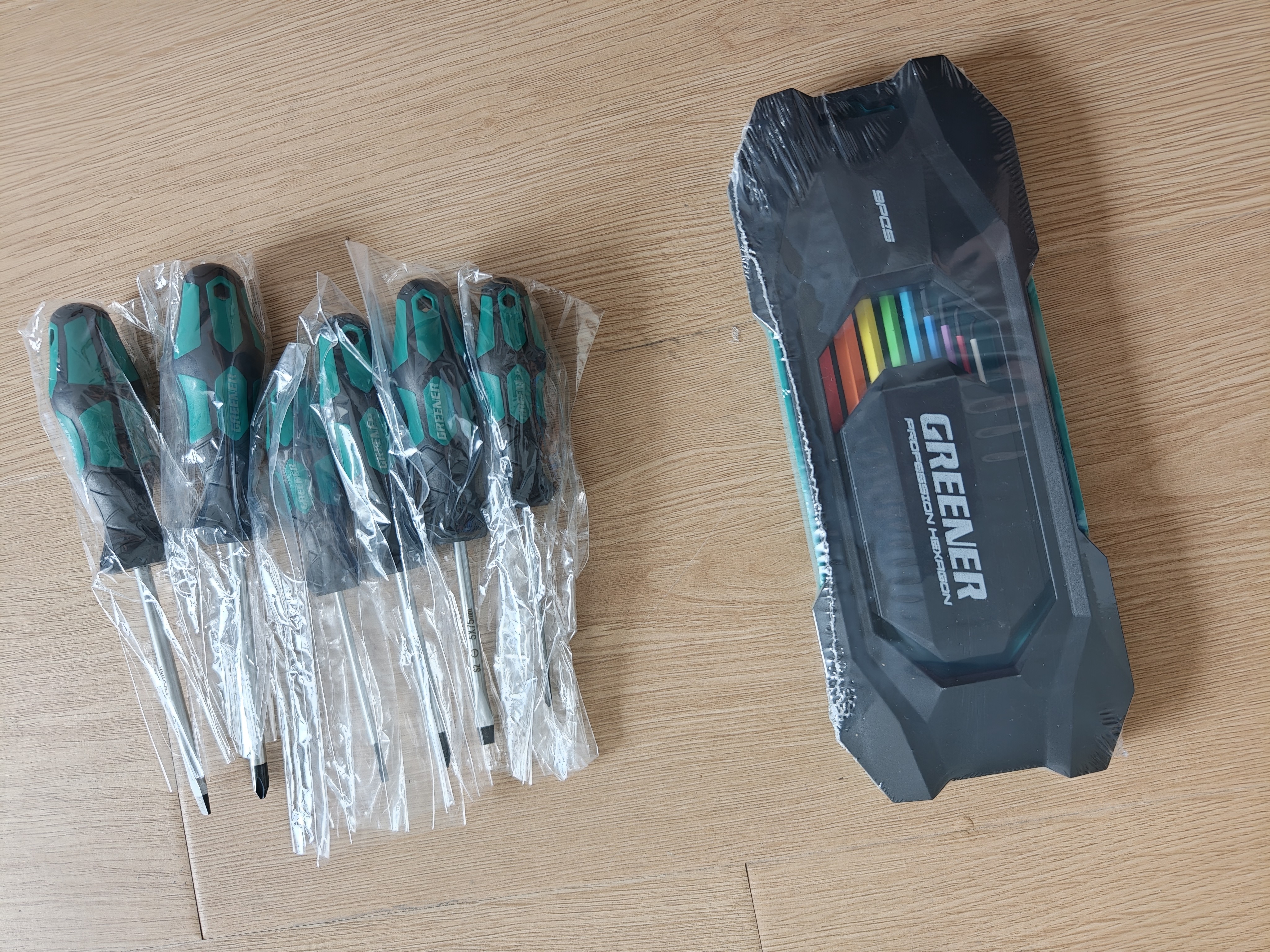 绿林（GREENER）扳手套装工具开口梅花两用19件套家用6mm-24mm固定呆扳手汽车修理 实拍图