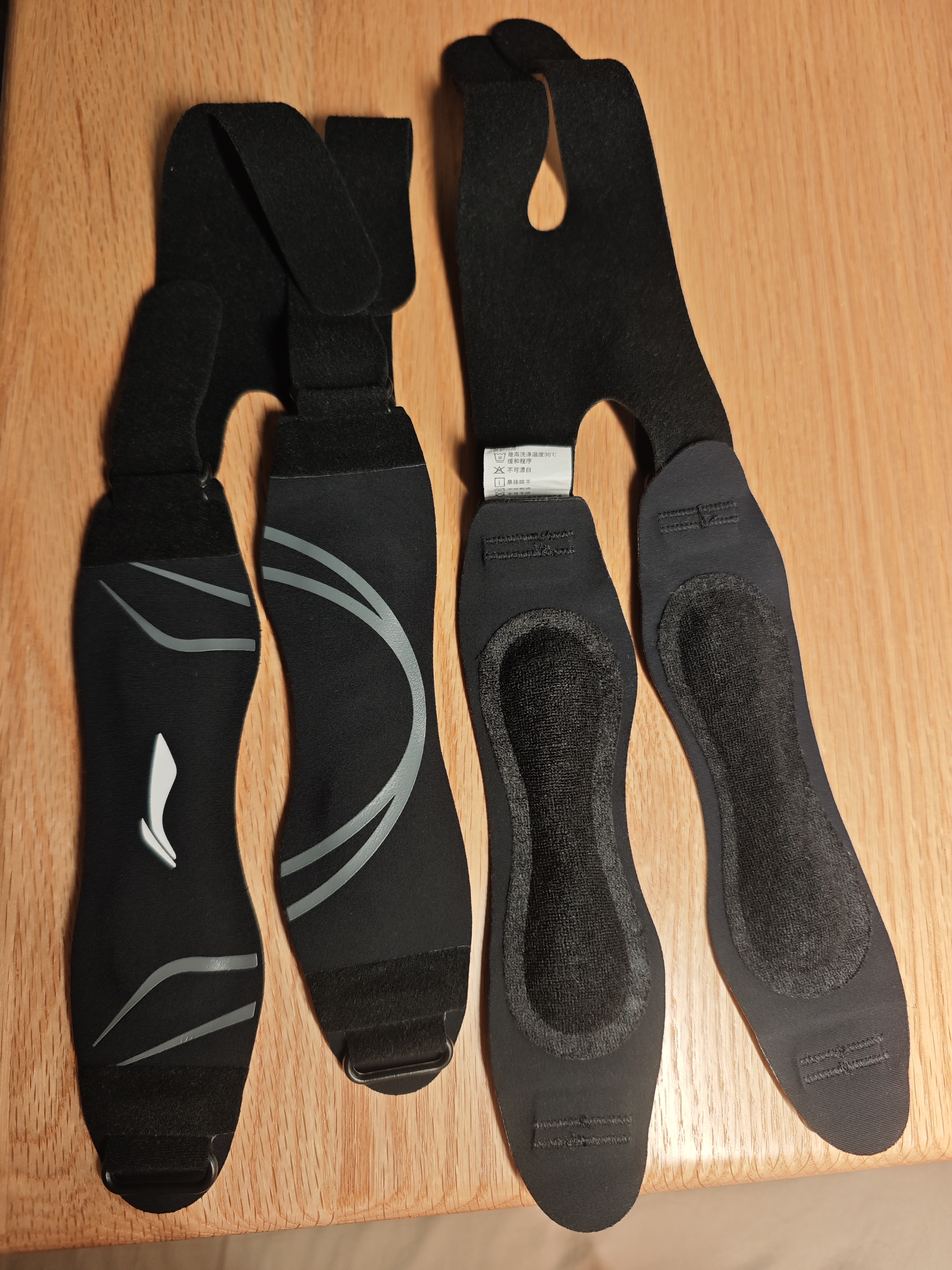 李宁（LI-NING）髌骨带护膝【两只装】膝盖关节护具运动跑步登山跳绳羽毛球半月板 实拍图
