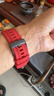 钟米Suunto松拓9硅胶表带spartan wrist hr极速Baro颂拓斯巴达替换带 酒红 实拍图