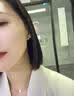 戚小米爆闪S形999足银针圆头耳钉女睡觉免摘耳环养耳洞螺丝拧扣耳饰品 【999银针】4mm双圆头耳钉一对 实拍图