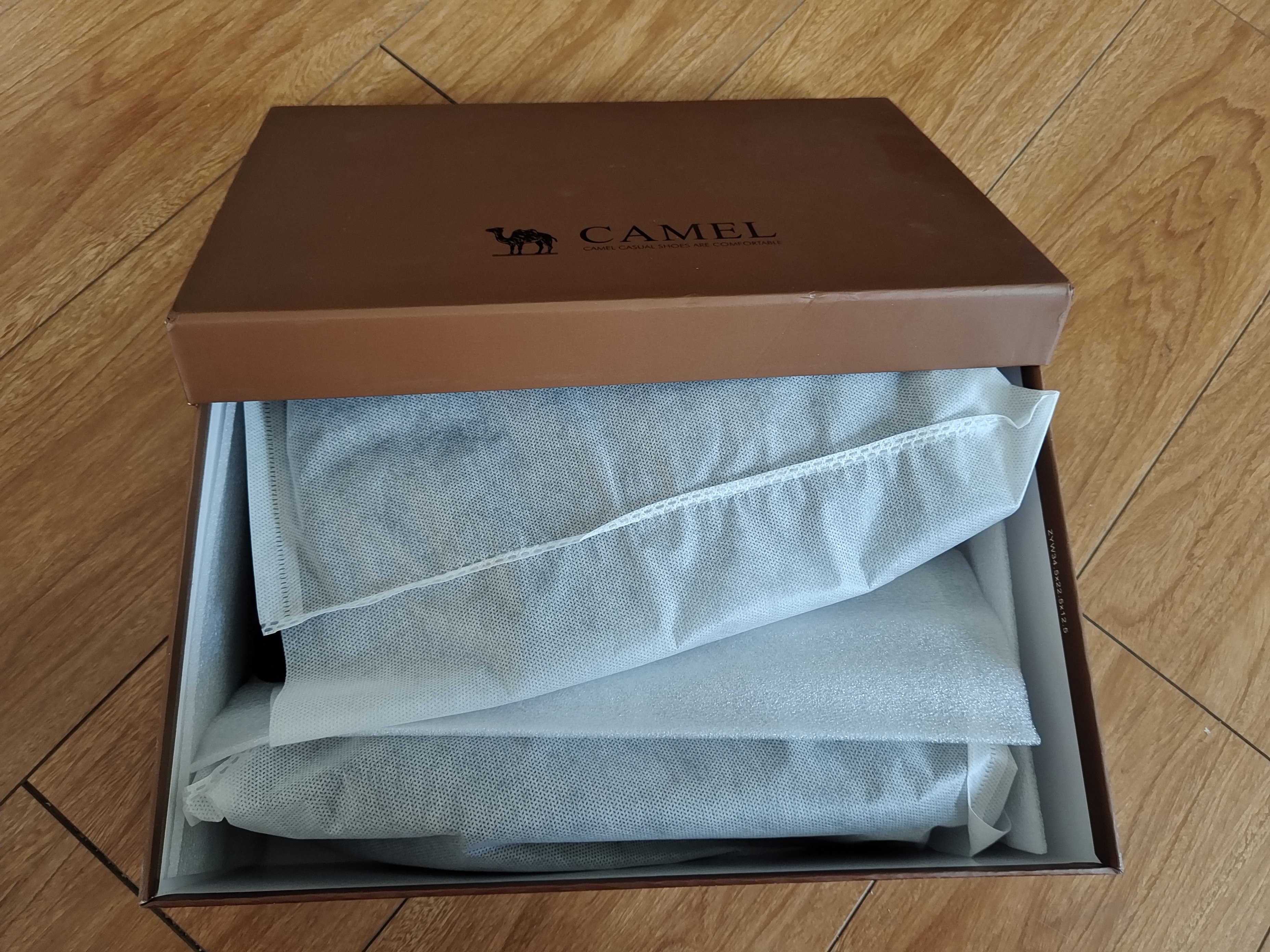 骆驼（CAMEL）透气网布牛皮快穿商务运动皮鞋男 G14S220621 黑色 44 实拍图