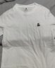 杰克·琼斯（JACK&JONES）26年男装新款【凉感】短袖T恤男士简约纯色透气打底耐洗半袖 E43纯黑色 常规 L （180） 实拍图