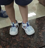 江博士学步鞋夏季男女童轻便运动风宝宝儿童凉鞋2B14A2042AM蓝/米25码 实拍图