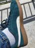 彪马（PUMA）面包鞋|经典复古休闲滑板鞋男女秋季板鞋SUEDE395205 绿宝石色-雪白色-82 40 实拍图