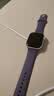 Apple/苹果 Watch S11 智能手表GPS+蜂窝款46毫米银色铝金属表壳雾紫色运动型表带M/L MFDL4CH/B 实拍图