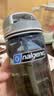 乐基因（nalgene） 吸管杯孕妇儿童老人安全塑料杯子户外便携车载运动健身美国进口 蓝色 550ml 【20oz MultiDrink Blue】 实拍图