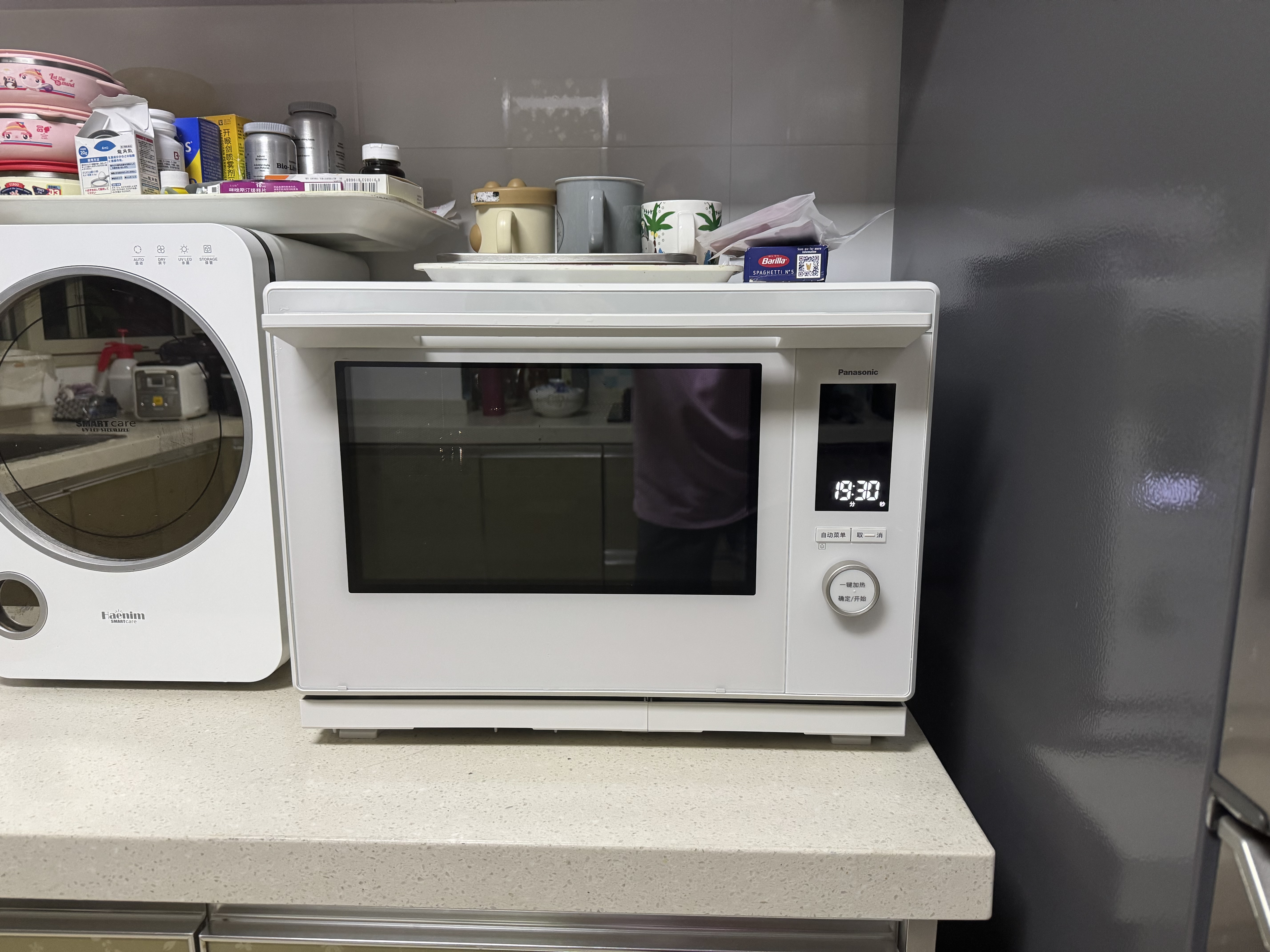 松下（Panasonic）AI万食炉上烤炸下炖煮智能荤素同烤家用变频台嵌两用31L大容量微蒸烤炸一体机NN-CS88 实拍图