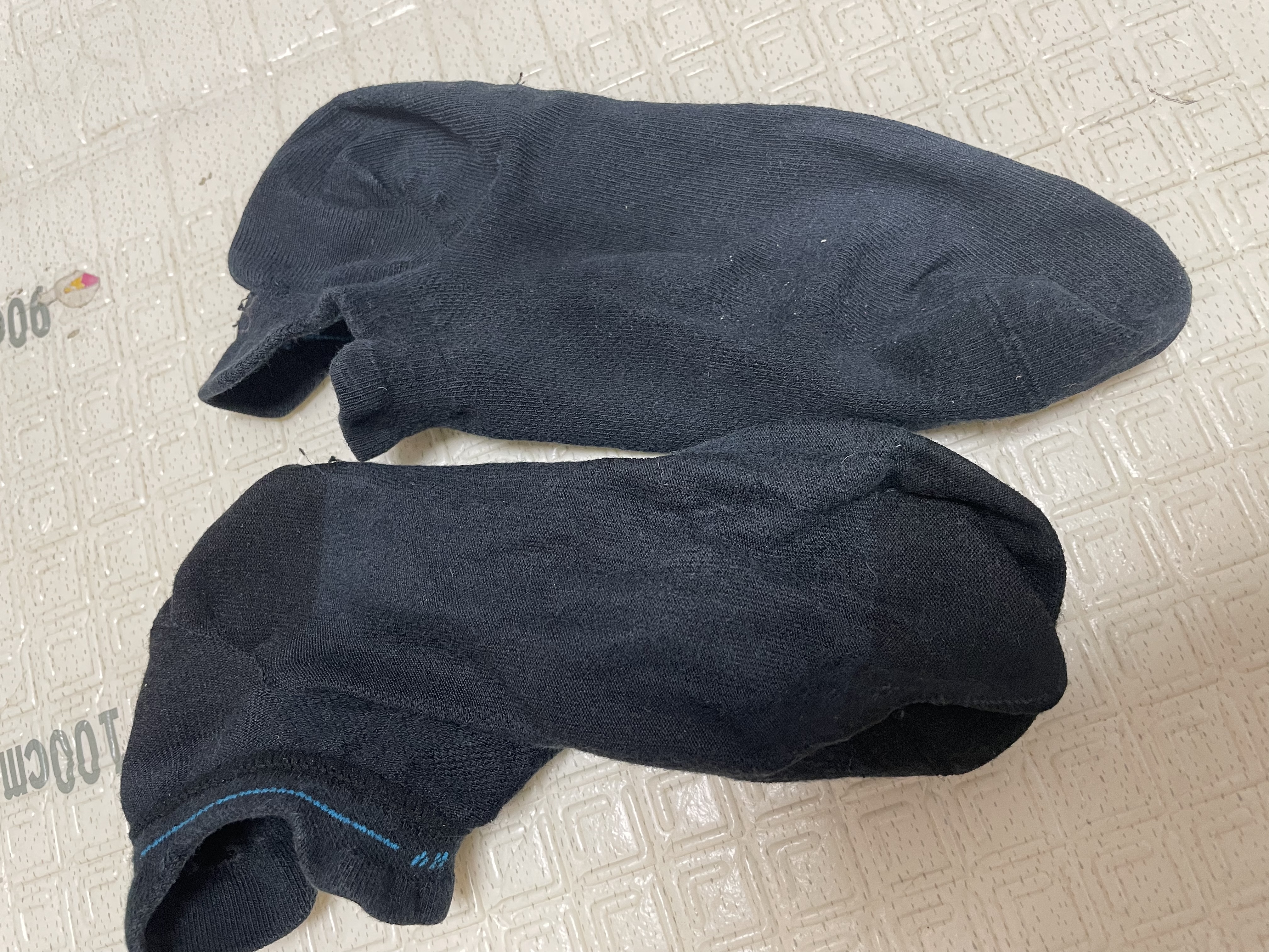 蕉内【王一博同款】302C棉袜男士薄款透气冰丝10A抗菌防臭夏季船袜4双 实拍图