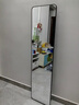 全品屋全身镜穿衣镜落地镜挂门服装店试衣壁挂镜一体简约北欧风黑150 实拍图