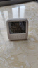 德力西电气（DELIXI ELECTRIC）家用温湿度计高精度婴儿房闹钟计时电子数显温度表 室内 带笑脸 DELIXI ELECTRIC 实拍图