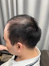 MIEAR假发男短发补发男士头顶真发刘海织发补发片块脱发前额手织脱发 全手织长毛寸A级【辫发13X18前生物+递针头旋】 黑色系 实拍图