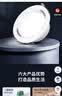 雷士（NVC）LED筒灯客厅卧室过道嵌入式二级能效全铝漆白9瓦暖白开孔95-100mm 实拍图