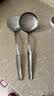 双立人（ZWILLING）锅铲套装勺子不锈钢汤勺漏勺铲子炒菜铲勺Prof炊具厨具可进洗碗机 锅铲+漏勺 实拍图