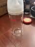 贝亲（Pigeon）玻璃奶瓶宽口径防胀气240ml M号奶嘴 3月+ AA187  实拍图