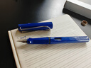 LAMY【毕业礼物】凌美狩猎者Safari钢笔签字笔墨水笔节日礼物学生成人练字文具 单支装  亮蓝色F尖 实拍图