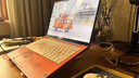 ThinkPad联想笔记本电脑支架散热器便携铝合金增高架适用苹果小新YOGAPro14s 11-17.3英寸 ZJA3玫瑰金 实拍图