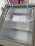 海尔（Haier）100L单温小冰箱冰柜小型家用小冰柜冷柜冷冻冷藏转换一级能效深冷减霜大容量BC/BD-100GHW9D 实拍图