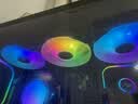 TCOMAS钛钽SJ-A080 360黑色 一体式CPU水冷散热器 大冷头加厚冷排风扇ARGB光效 支持intel/AMD 实拍图
