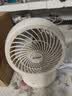 海尔（Haier） 统帅空气循环扇电风扇台扇小风扇涡轮扇家用节能风扇台式壁挂音轻定时摇头办公学生宿舍桌面风扇 【户外学生】充电款LSF-CB101(W) 实拍图