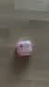 尚苏适用AirPods5保护套苹果AirPods4保护壳五代四代蓝牙耳机降噪版支架弹盖锁扣硅胶apple防摔透粉 实拍图