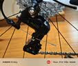 VOOKV6新款公路自行车碳纤维前叉单盘12速圈刹男女骑行单车白色 XL码 实拍图