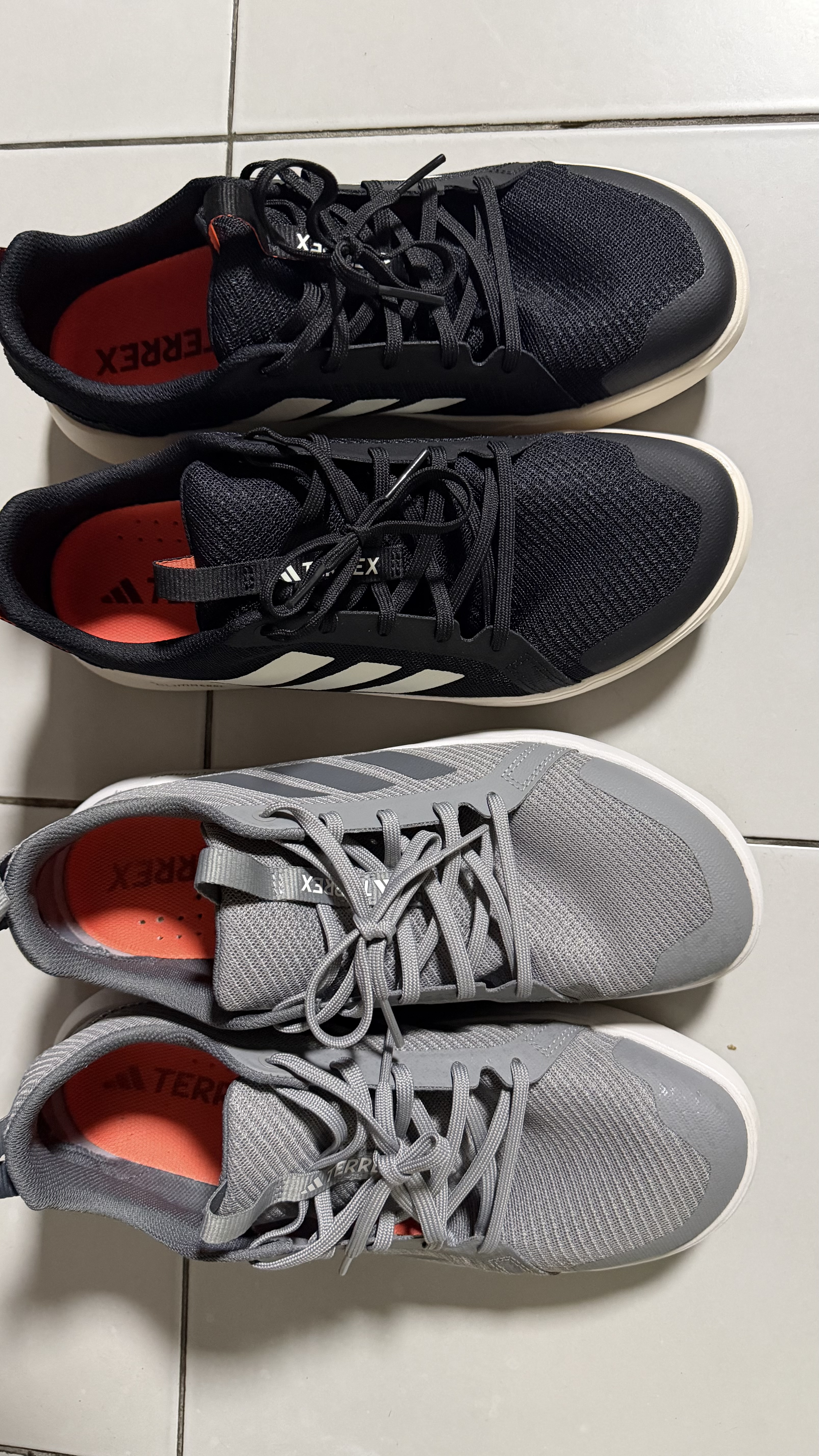 阿迪达斯（adidas）男子户外系列 TERREX BOAT LACE CLIMACOOL 户外鞋 JI3499 黑色43 实拍图