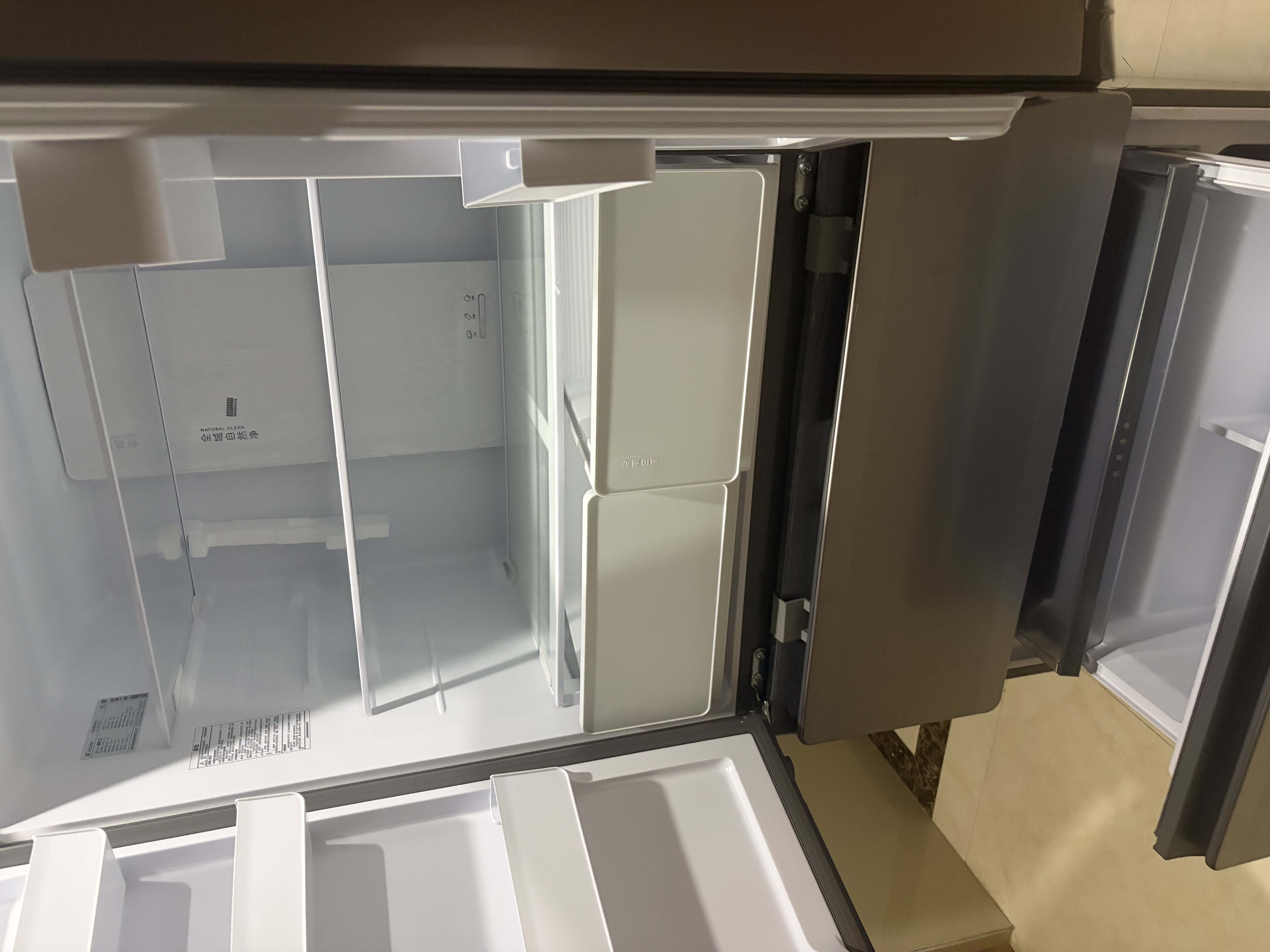 海尔（Haier）冰箱出品统帅懒人系列505L法式多门电冰箱大容量一级能效双净化LF4-510WG9U1国补【2026年新款】 实拍图