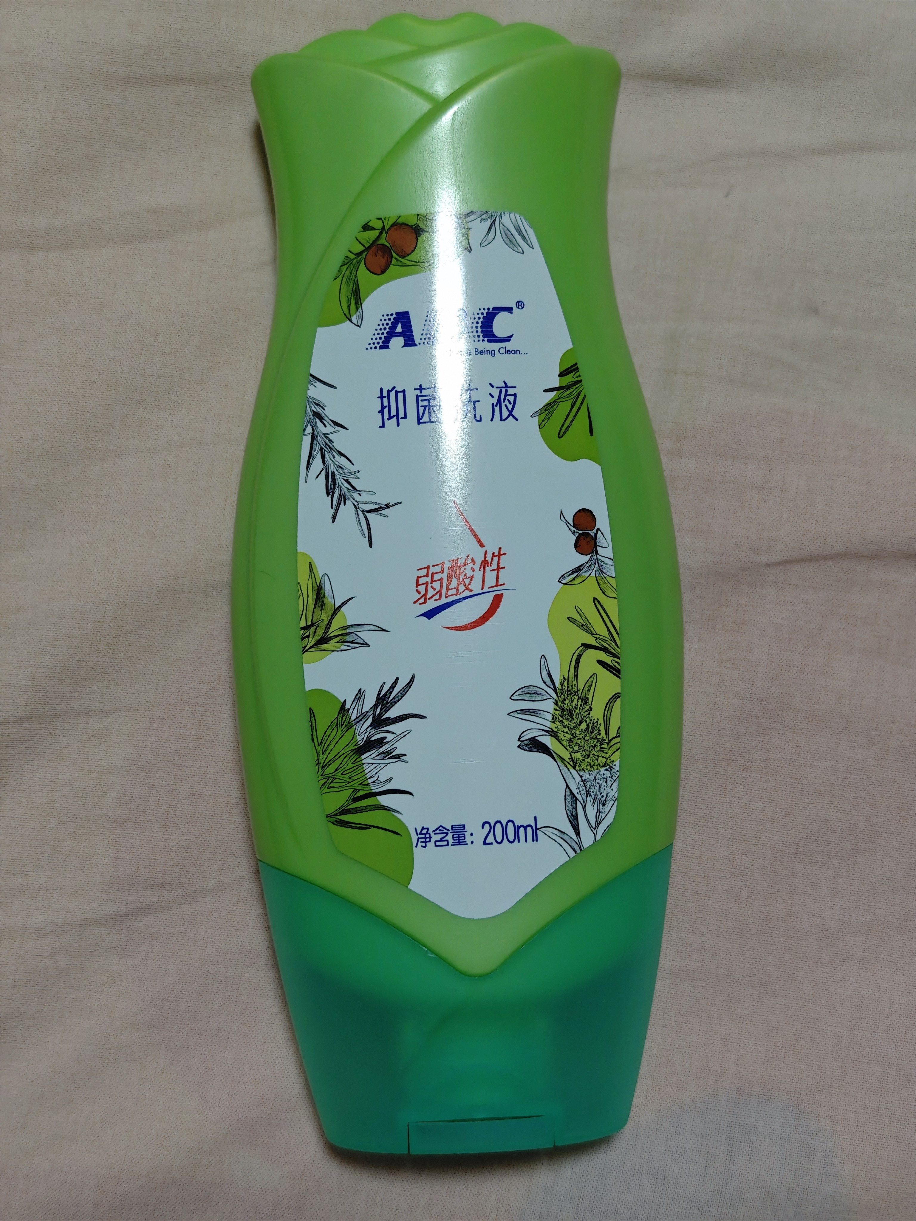 ABC 私处洗液卫生抑菌洗液200ml/瓶(澳洲茶树精华 草本抑菌 ) 实拍图