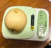 得力（deli）厨房秤克重称食物秤烘焙高精度家用0.1g/5kg 配2节7号电池松石绿TE942 实拍图
