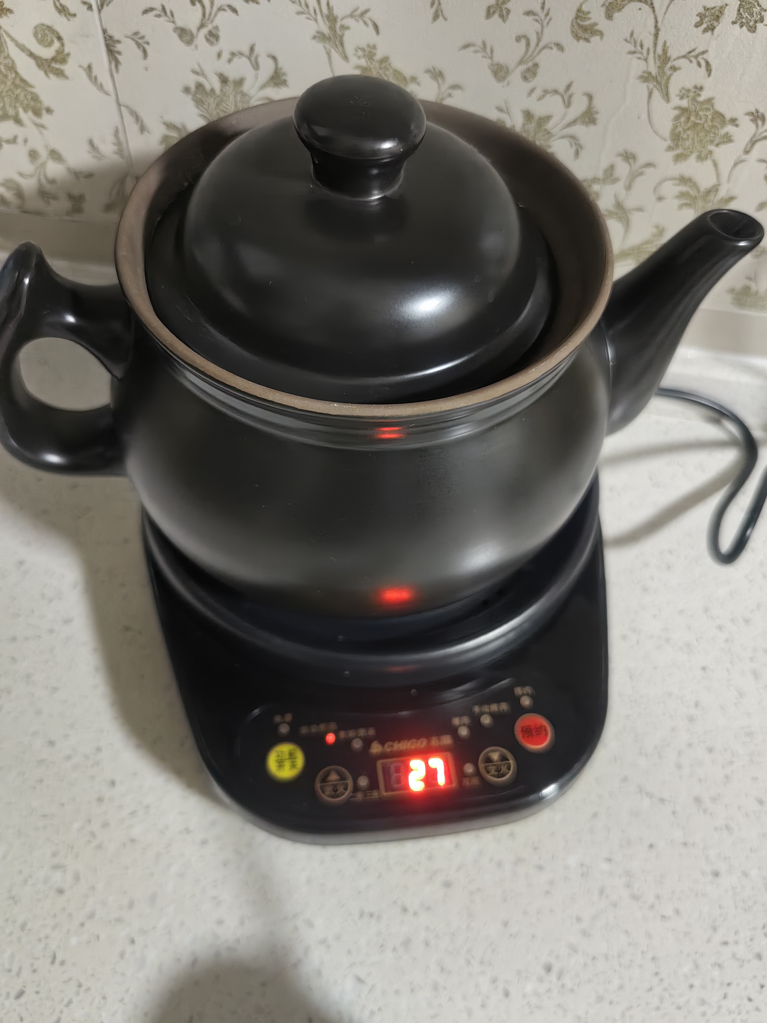 志高煎药壶全自动分体预约定时式家用养生壶熬中药锅中药电煎壶家用煲药煎锅中医煮熬药罐砂锅炖药煲 【次日达】B4.5L无釉款【志高】智能预约 2.8L 实拍图