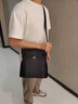 七匹狼男包帆布单肩包男休闲斜挎包大容量多层男士包包背包牛津布爸爸包 款一升级版【侧袋可装水杯雨伞】 实拍图