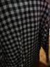 MUJI[自营限定款]男士无侧缝 双层纱织睡衣 纯棉家居服 藏青色格纹 XL 实拍图