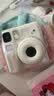 INSTAX富士instax立拍立得 一次成像相机 miniSE（mini7+升级款）白色 实拍图