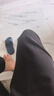 真维斯（Jeanswest）牛仔裤男2026夏季冰丝薄款宽松直筒裤百搭男裤子休闲长裤黑色36 实拍图