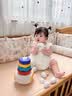 MKBIBI叠叠乐玩具萌鸭不倒翁0-1岁婴幼儿童套圈玩具 实拍图