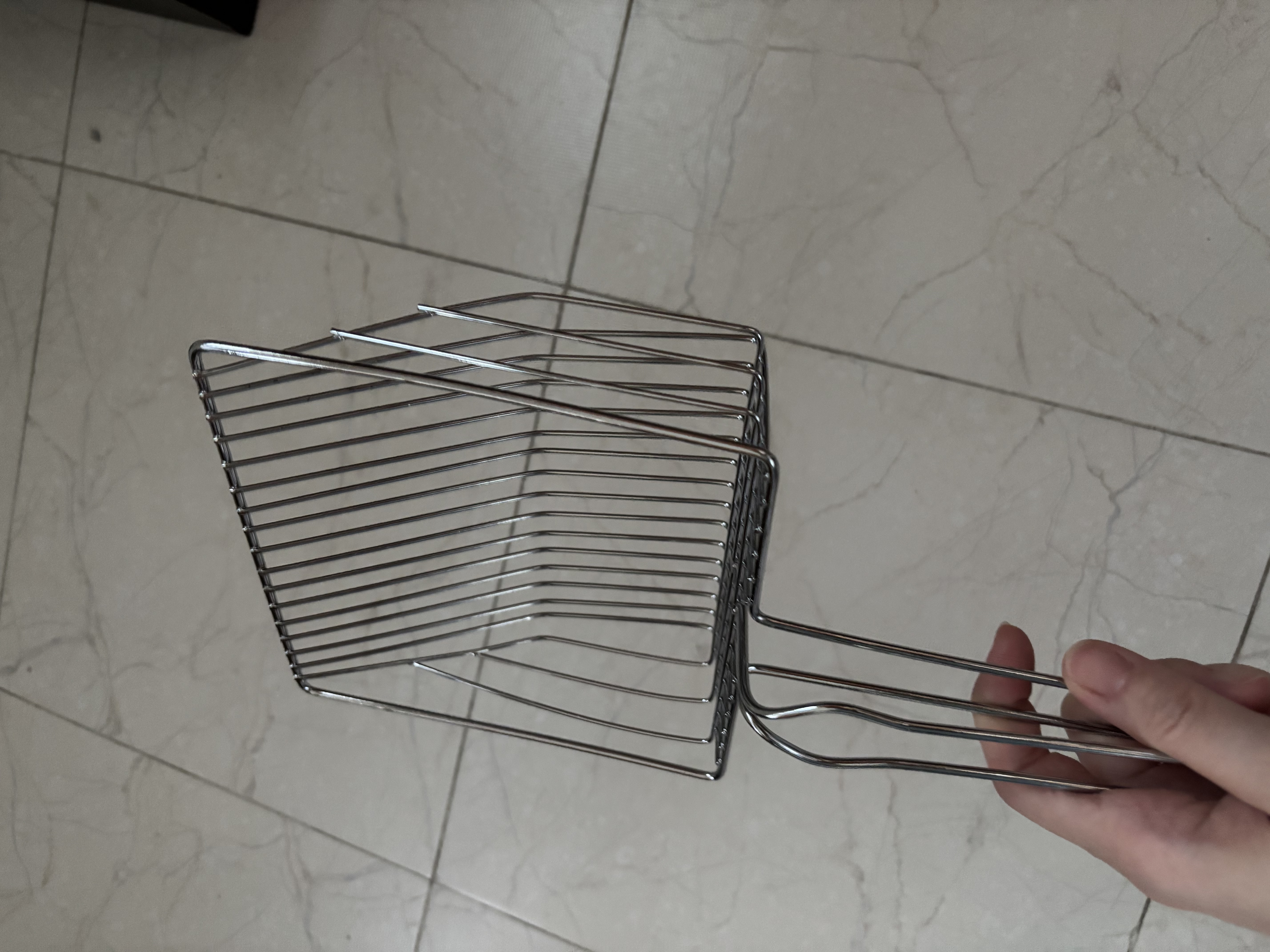 疯狂的主人金属猫砂铲猫屎铲子特大号猫咪猫沙铲屎铲沙神器不锈钢 实拍图