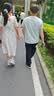 嘟嘟家儿童防蚊裤夏款女童泡泡裤宽松男童裤子夏装宝宝束脚裤 牛仔蓝110 实拍图