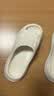 名创优品（MINISO）拖鞋男女家居情侣家用舒适浴室防滑防臭四季拖鞋  高级黑42-43 实拍图