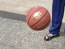李宁（LI-NING）篮球成人7号初中小学生青少年中考专用室内室外比赛训练礼物蓝球 实拍图