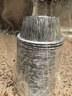 特美居（temeiju）锡纸碗杯60只蛋挞托空气炸锅锡纸盘蛋糕布丁模具食品级铝箔杯 实拍图