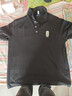 回力（Warrior）男士高端polo衫夏季国潮休闲运动冰丝凉感速干短袖男 黑色 3XL 实拍图