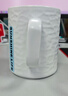美厨（MAXCOOK）陶瓷杯马克杯 水杯泡茶杯家用咖啡杯早餐杯子400ml 蓝色MCH5923 实拍图