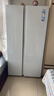 海尔（Haier）冰箱620升双开门对开门冰箱风冷无霜一级能效双变频家用大容量白色电冰箱以旧换新 冰雪白+一级双变频+黑金净化抗菌+90°开门悬停 实拍图